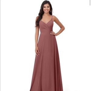 Azazie Thana Bridesmaid Dress A14 Desert Rose
